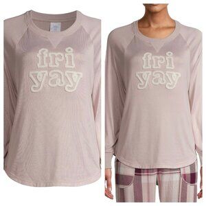 Secret Treasures Essentials Women's Friyay Hacci Super Soft Sleep Top Size XL